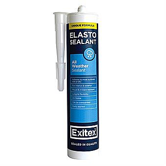 Exitex Elast-O-Sealant All Weather Sealant 300ml White