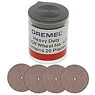 Dremel 420 Heavy Duty Cut Off Discs Pack of 20 - 2615042032