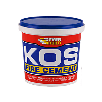 Picture of EverBuild Kos Black Fire Cement For Patching And Repairs