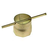 Faithfull Immersion Heater Box Spanner with Tommy Bar 86mm FAIIHSB
