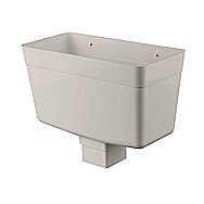 Square Downpipe Rainwater Head 68mm