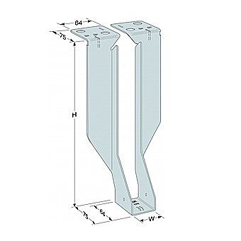 Simpson JHM 100/50 Masonry Supported Joist Hanger
