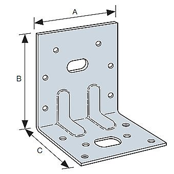 Simpson E52 Heavy Duty Angle Bracket