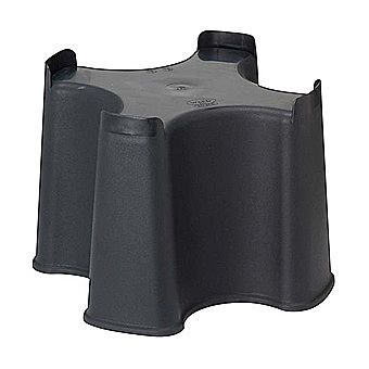 Slimline Plastic Water Butt Stand 16 Inch Black