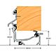 Exitex Weatherten Weatherbar 914mm Gold