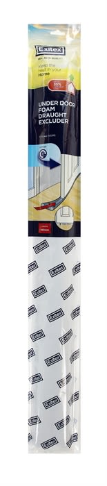 Exitex Threshex Replacement Door Seal, Black Rubber Draught Excluder Insert 933mm (36 Inch) Fits Exitex Threshex Range - View #3