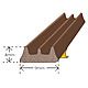 Exitex E Strip Draught Seal 5m Brown