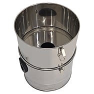 De Vielle Ash Vacuum Chrome Chamber Base Only 
