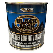EverBuild 904 Black Jack Bitumen Roof Felt Adhesive 2.5 Litre