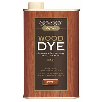 Colron Refined Wood Dye Georgian Medium Oak 250ml