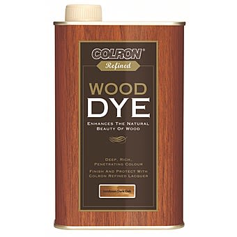 Colron Refined Wood Dye Jacobean Dark Oak 250ml