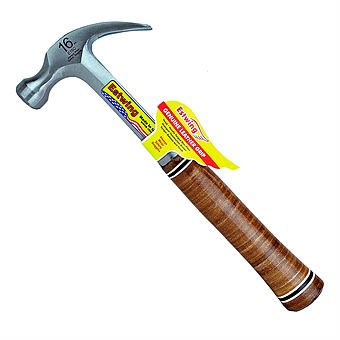 Estwing E16C 16oz Leather Grip Curved Claw Hammer