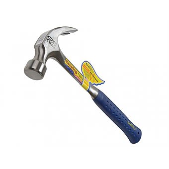 Estwing E3-20C 20oz Vinyl Grip Curved Claw Hammer