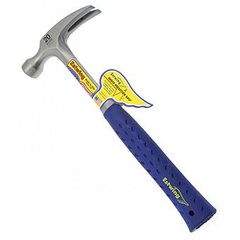 Estwing E3-20S 20oz Straight Claw Hammer with Vinyl Grip