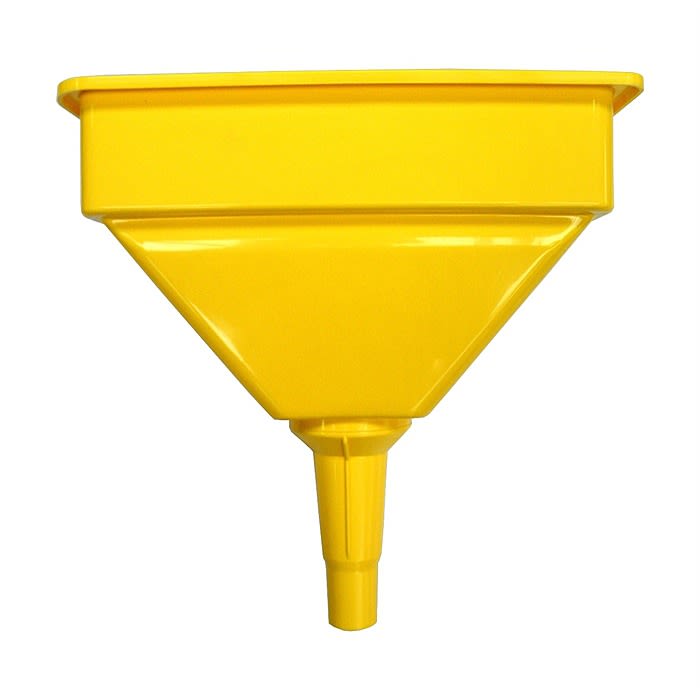 Large Tractor Funnel with Filter Yellow 11 x 7.5 Inch Ray Grahams DIY