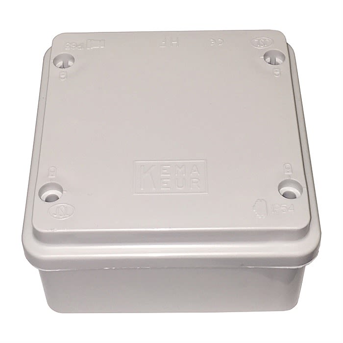 JSL Large Junction Box 100 x 100 x 55mm Ray Grahams DIY Store