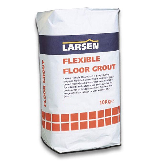 Larsen Flexible Floor Grout Black 10kg Ray Grahams DIY Store