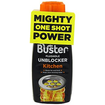 Buster Kitchen Plughole Drain Unblocker 200g
