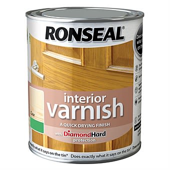 Ronseal Quick Drying Interior Varnish Matt Clear 250ml