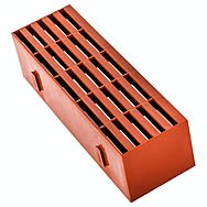 Plastic Brick Air Vent 225 x 75mm Terracotta