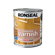 Ronseal Quick Drying Interior Varnish Satin French Oak 250ml