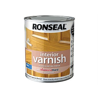 Picture of Ronseal Quick Drying Interior Varnish Satin 750ml