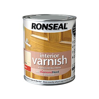 Picture of Ronseal Quick Drying Interior Varnish Gloss 250ml
