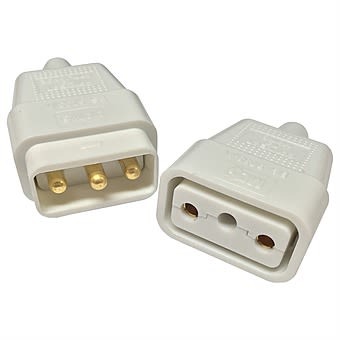 3 Pin 10 Amp Appliance Flex Connector