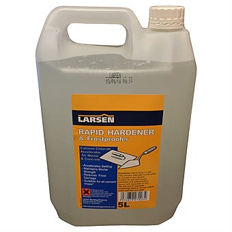 Larsen Rapid Hardener & Frostproofer 5 Litre