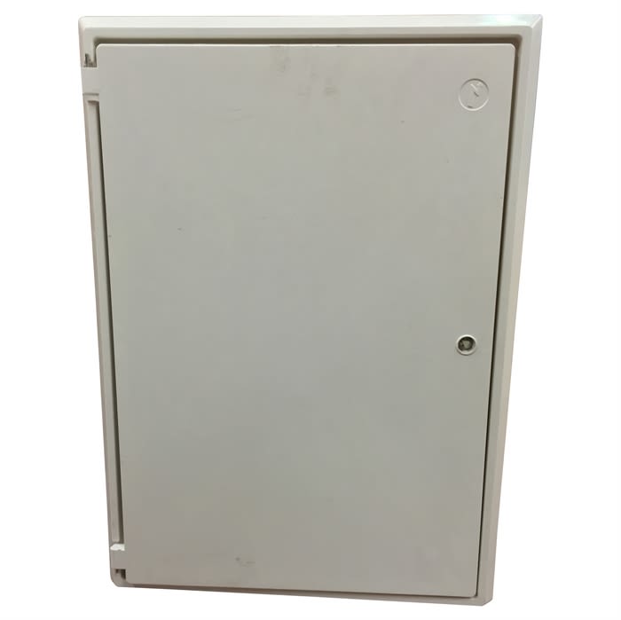 Meter Box Cabinet With Lock White 580 X 490mm Ray Grahams DIY Store