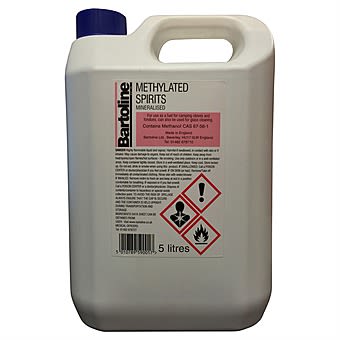 Bartoline Mineralised Methylated Spirits 5 Litres