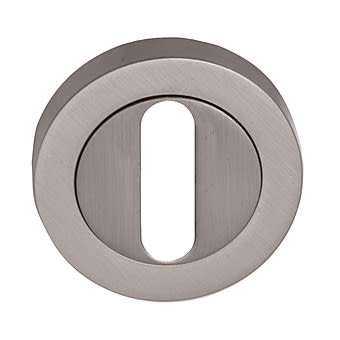 Euro Profile Satin Chrome Escutcheon