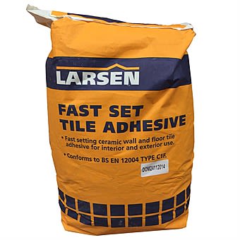 Larsen Fast Set Tile Adhesive 10kg