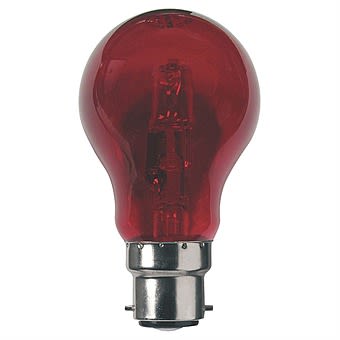 Eveready 40W Fireglow Red Light Bulb GLS B22d