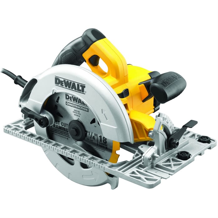 DeWalt DWE576K Precision Rail Circular Saw 190mm Ray Grahams DIY Store