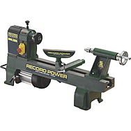 Record Power DML305-M33 Cast Iron Midi Wood Lathe 6 Speed 230V