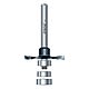 Trend 1/4&quot; x 4mm TCT Biscuit Jointer Router Bit