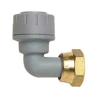 Polypipe Bent Tap Connector 15mm