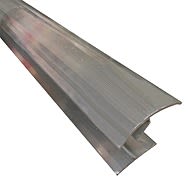Zig Zag 19mm Laminate Coverstrip 2.7m Aluminium