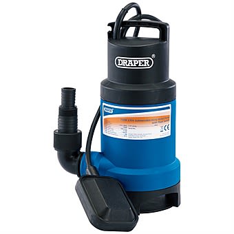 Draper 61667 Submersible Dirty Water Pump with Float Switch 200 l/min