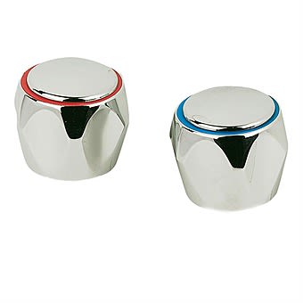 Centurion Chrome Kitchen / Bathroom Tap Heads (Pair) PA433P