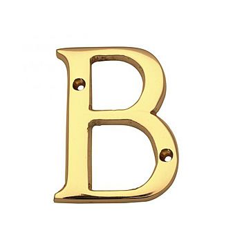 Centurion Brass Letter 'B' VB81BP 3 Inch 