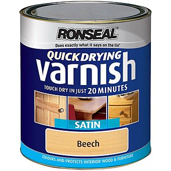 Picture of Ronseal Quick Drying Varnish Satin 750ML