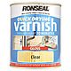 Ronseal Quick Drying Varnish Gloss Clear 2.5 Litres