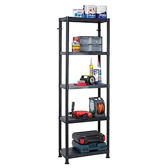 Garland Easy Self Assembly Plastic 5 Shelf Unit G06035