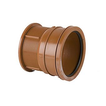 Salt Glaze Socket Adaptor 110mm 4 Inch B5131