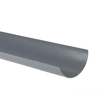 Half Round Gutter Grey 2m x 112mm