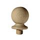 Richard Burbidge Pine Stair Ball Newel Cap 106 x 85 x 85mm