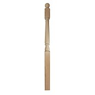 Richard Burbidge Pine Tulip Complete Stair Newel 1531 x 90 x 90mm