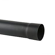 Blown Socket Black Duct Pipe 6 Metre 110mm BD4